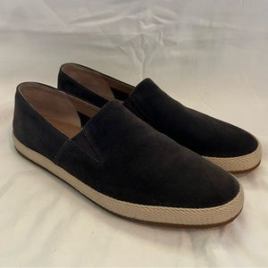 Vince Gray Suede Slip-on shoes Size 11